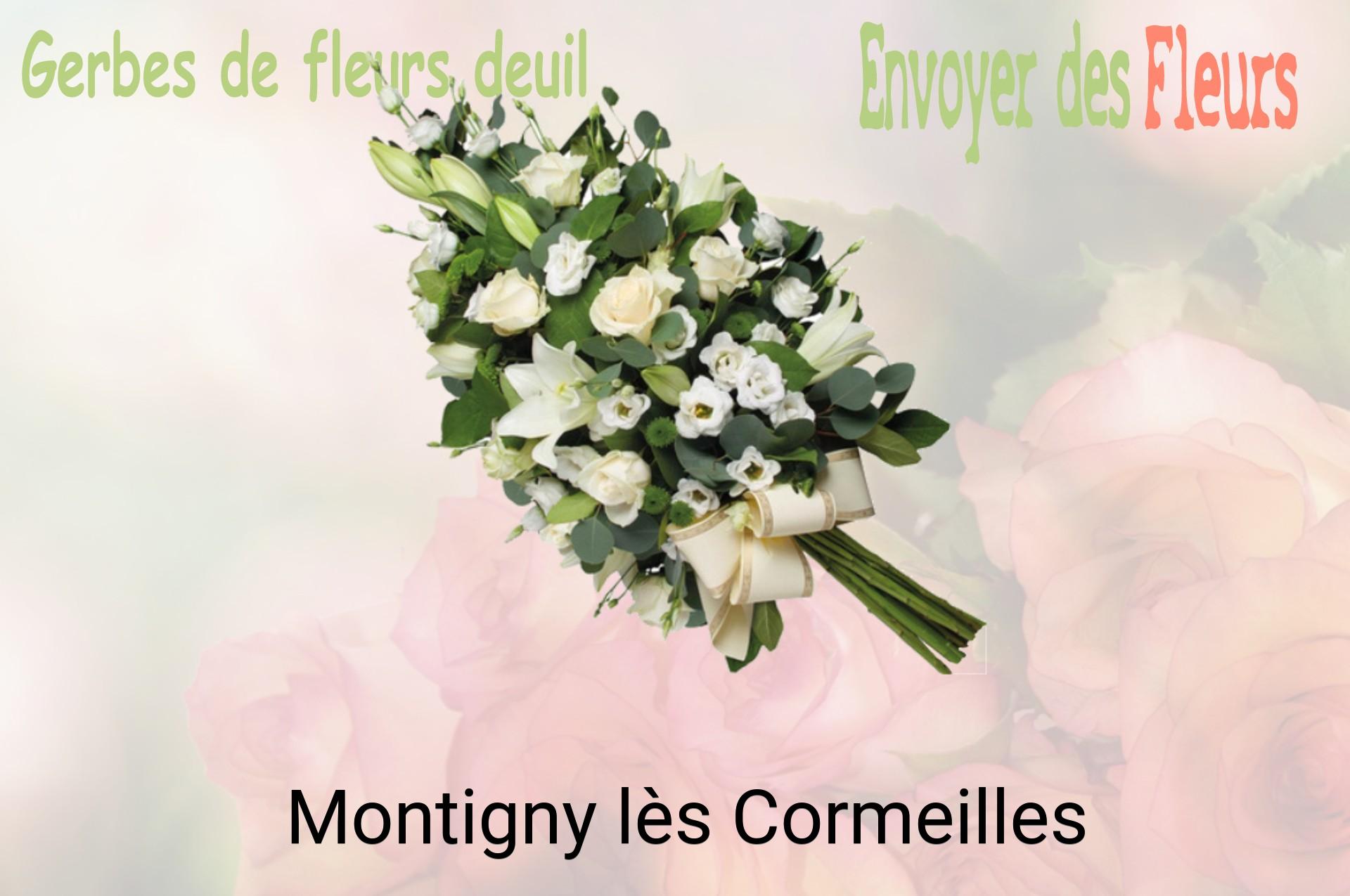 Gerbe de fleurs de deuil livrée à Montigny-lès-Cormeilles
